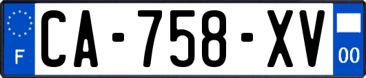 CA-758-XV