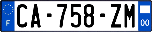 CA-758-ZM