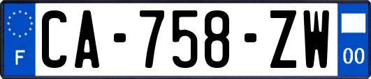 CA-758-ZW