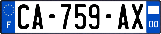 CA-759-AX