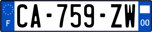 CA-759-ZW