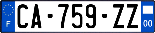 CA-759-ZZ