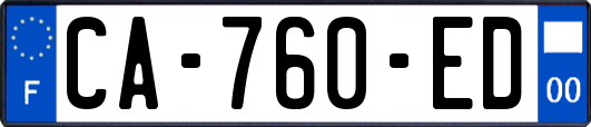CA-760-ED
