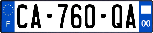 CA-760-QA