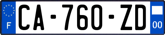 CA-760-ZD