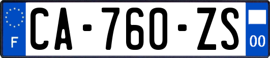 CA-760-ZS