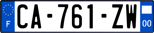 CA-761-ZW