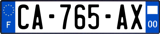 CA-765-AX