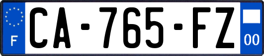 CA-765-FZ
