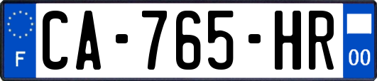 CA-765-HR