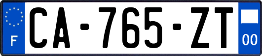 CA-765-ZT