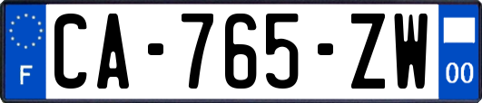 CA-765-ZW