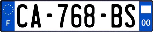 CA-768-BS