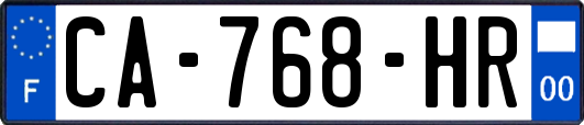 CA-768-HR