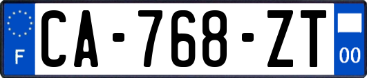 CA-768-ZT