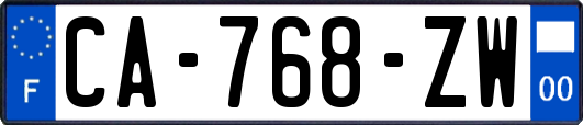 CA-768-ZW