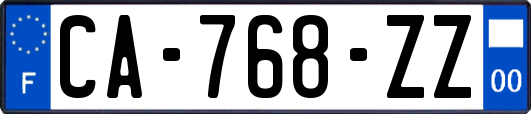 CA-768-ZZ