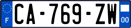 CA-769-ZW