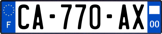 CA-770-AX