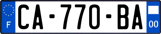 CA-770-BA