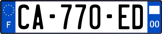 CA-770-ED