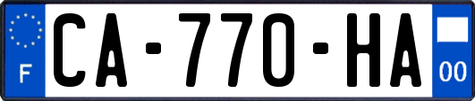 CA-770-HA