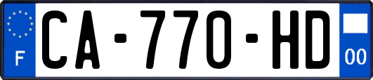 CA-770-HD