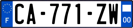 CA-771-ZW