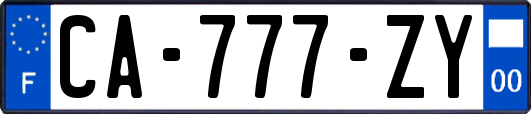 CA-777-ZY