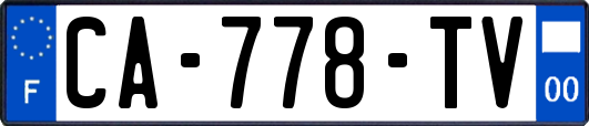 CA-778-TV