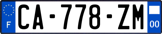 CA-778-ZM