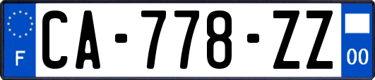 CA-778-ZZ