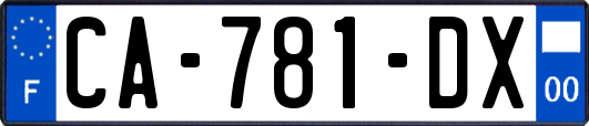 CA-781-DX