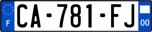 CA-781-FJ