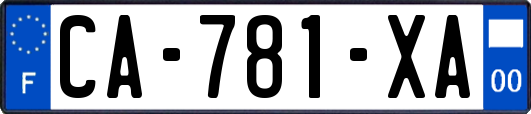CA-781-XA