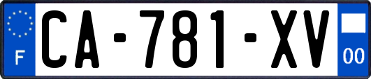 CA-781-XV