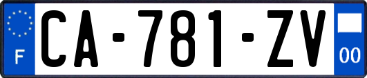 CA-781-ZV