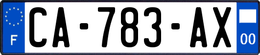 CA-783-AX