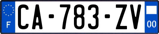 CA-783-ZV