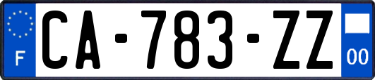 CA-783-ZZ