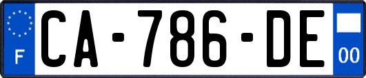 CA-786-DE