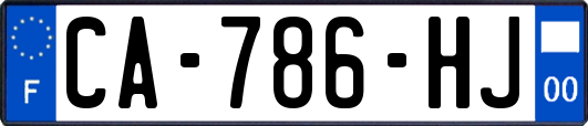 CA-786-HJ