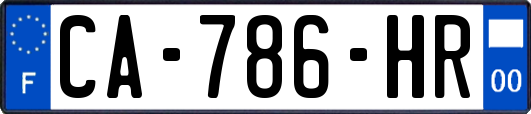 CA-786-HR