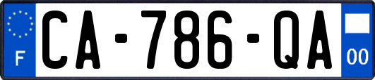 CA-786-QA