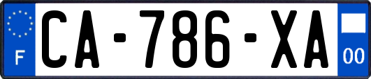 CA-786-XA