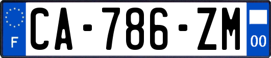 CA-786-ZM