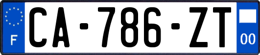 CA-786-ZT