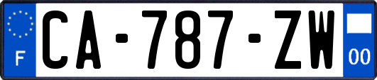 CA-787-ZW