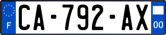 CA-792-AX