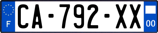 CA-792-XX